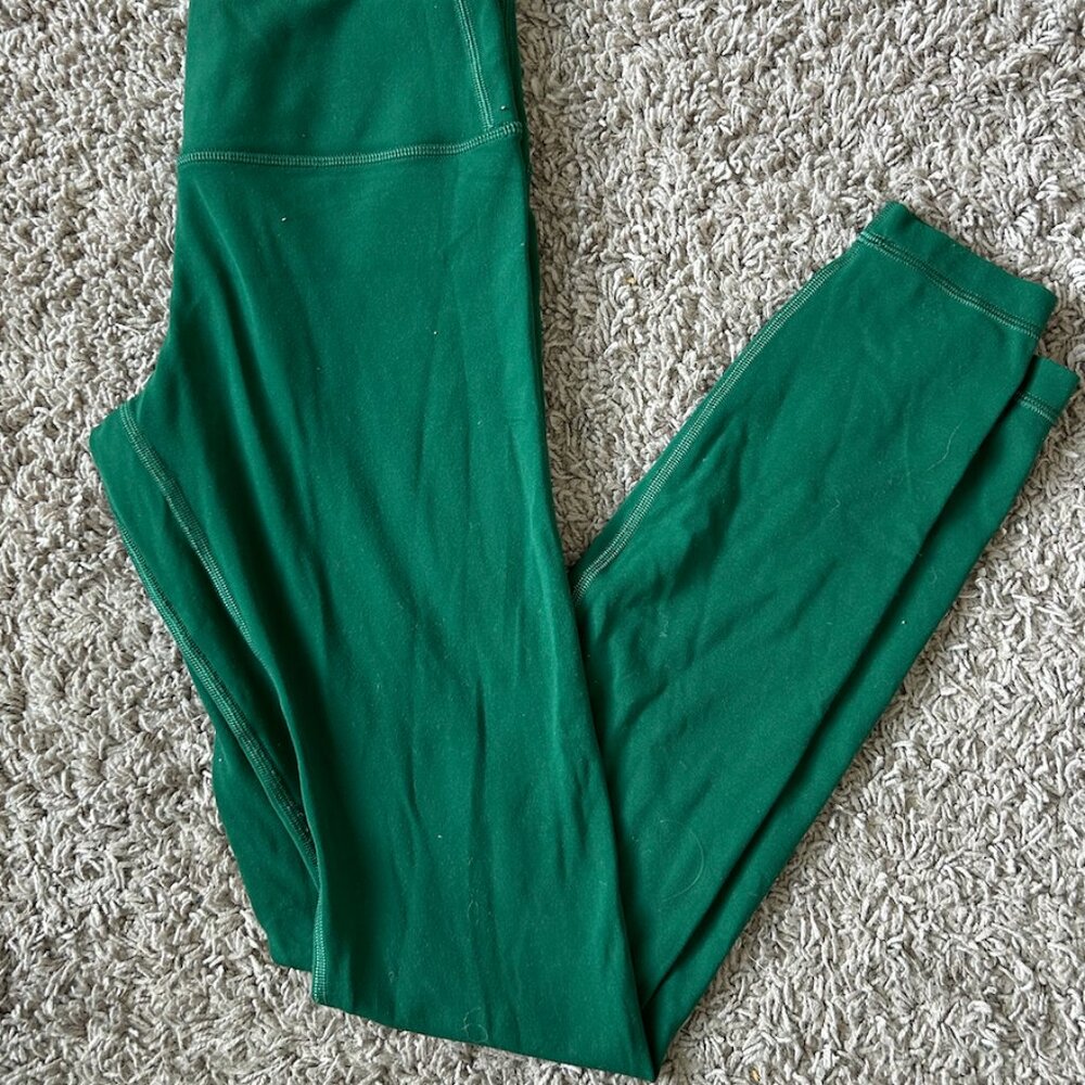 Lululemon align leggings dark green